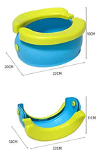 Pelela Portátil Plegable con Recipiente
