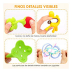 Kit de Mordedores y Accesorios para Bebé · 10 Piezas