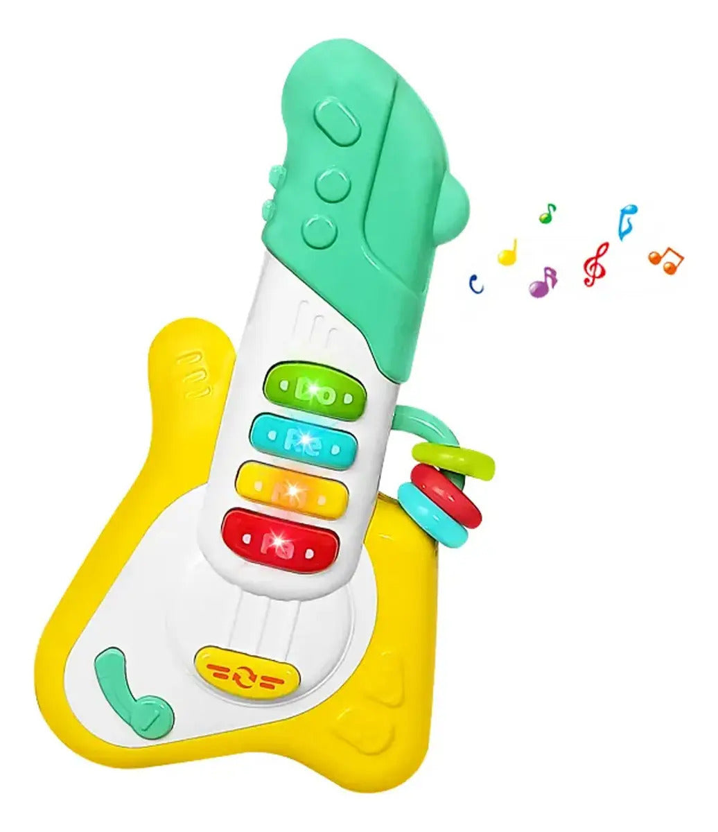 Guitarra de Juguete Musical con Luces para Bebé