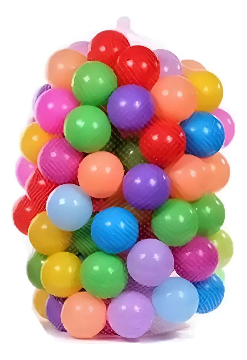 Pack de 100 Pelotas Plásticas para Piscina y Corral