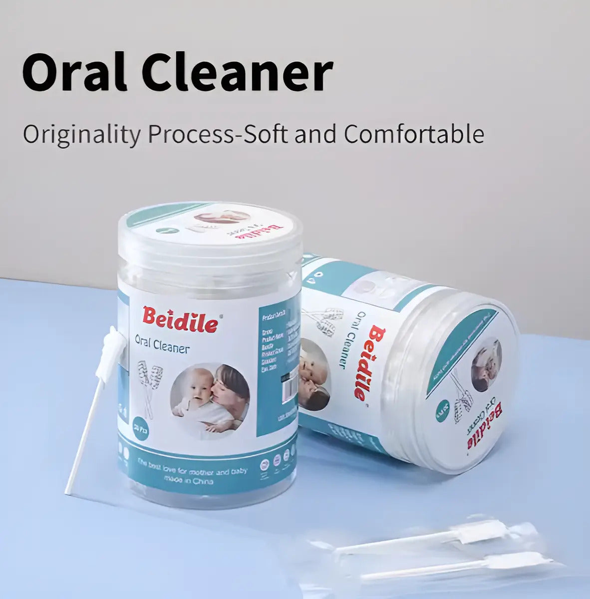 Pack de 30 Limpiadores Bucales Desechables para Bebé