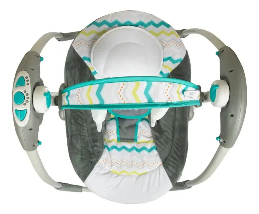 Silla Mecedora Plegable para Bebé con Asiento Reclinable