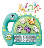 Piano Musical de Dinosaurio en Español