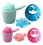 Kit de Baño para Bebé con Lima Eléctrica · Turquesa