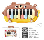 Piano Musical de Osito con 8 Teclas y Luz