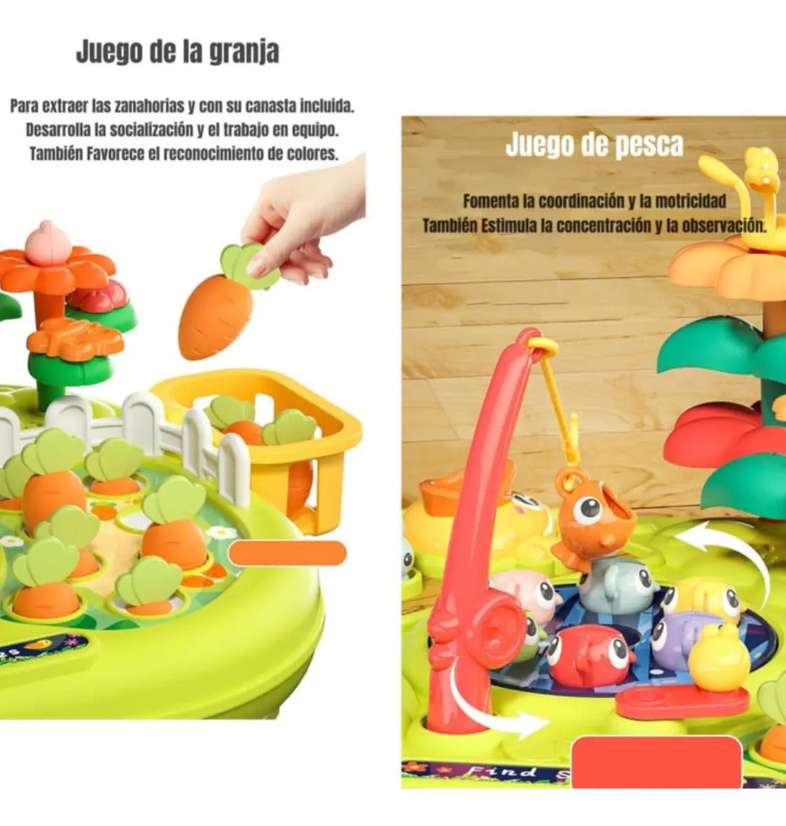 Mesa de Actividades Didácticas Interactiva Verde