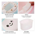 Pelela Sonrisa rosa, detalle