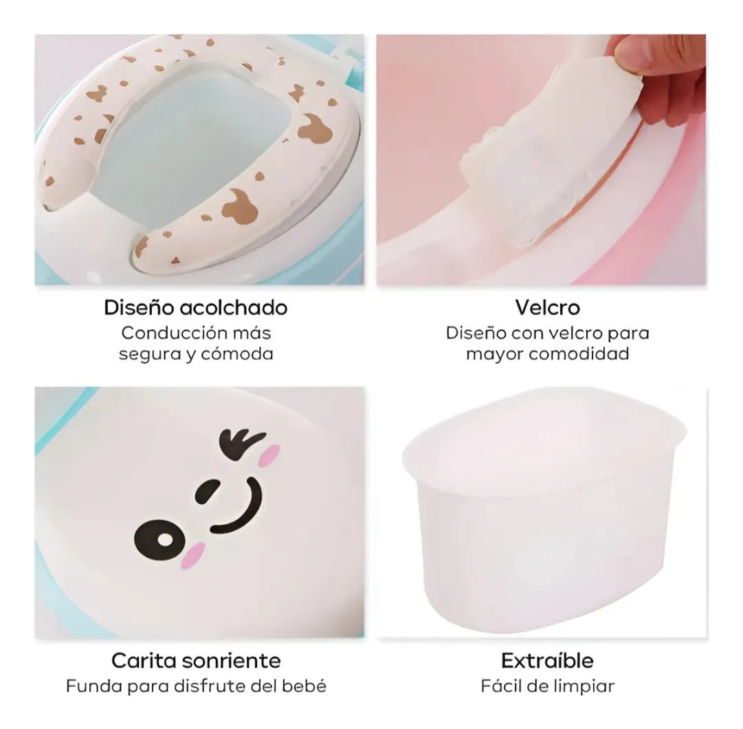 Pelela Sonrisa rosa, detalle
