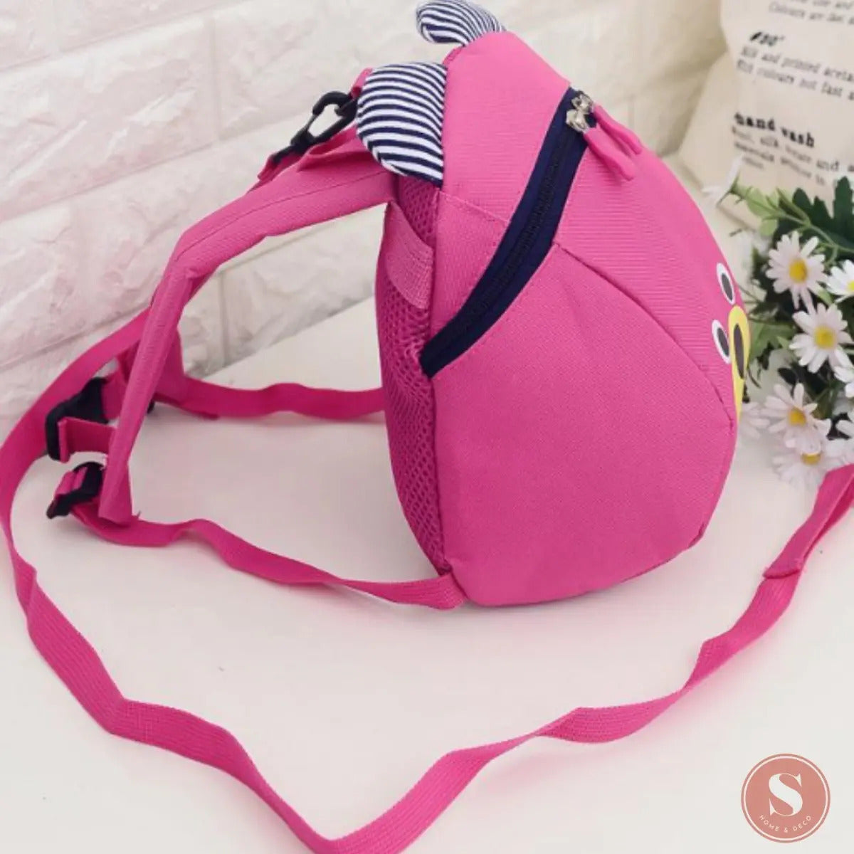 Mochila Infantil con Correa de Acompañamiento · 24 cm