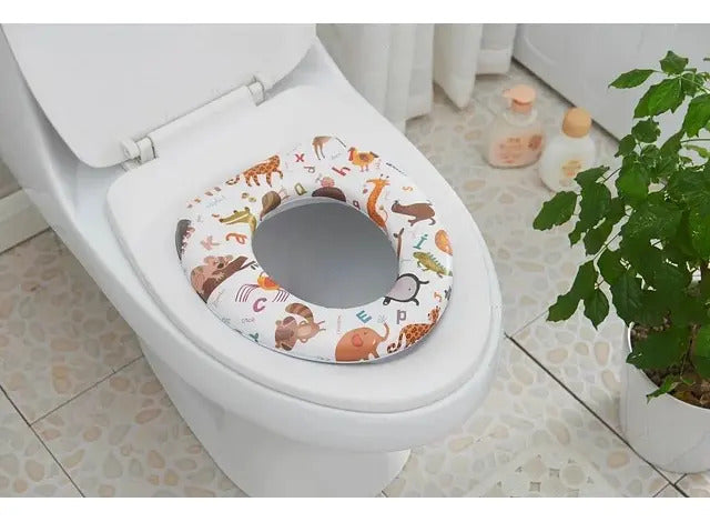 Adaptador Portátil de Asiento de Inodoro para Niños