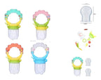 Chupete para Frutas con 3 Mamilas S, M y L · Amarillo