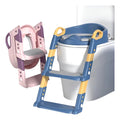 Adaptador Acolchado de Inodoro con Escalera Ajustable