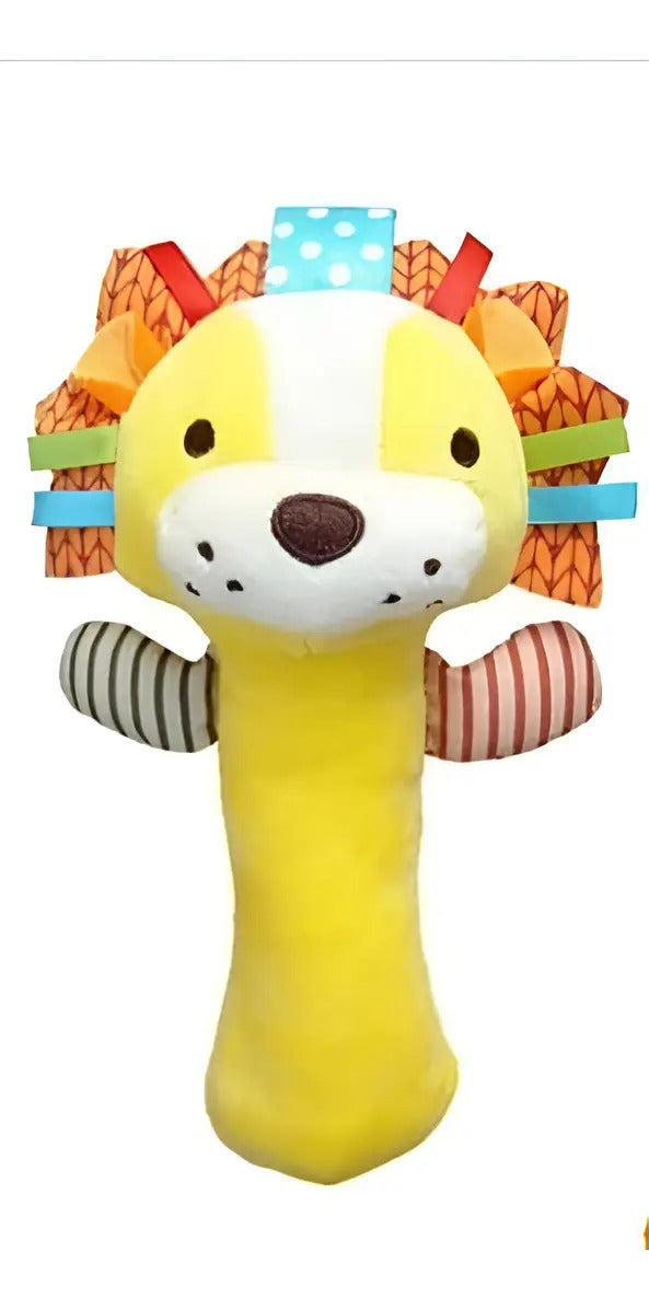 Peluche Sonajero de Animalitos con Sonido al Apretar