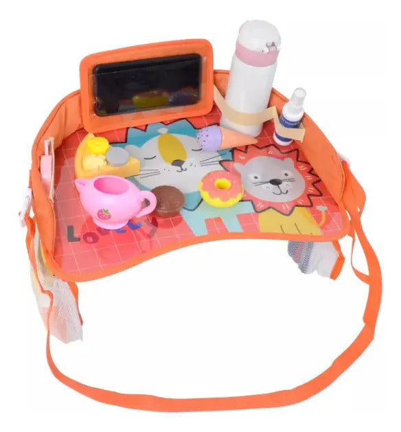 Bandeja Infantil de Actividades con Bolsillos · 42 × 35 cm