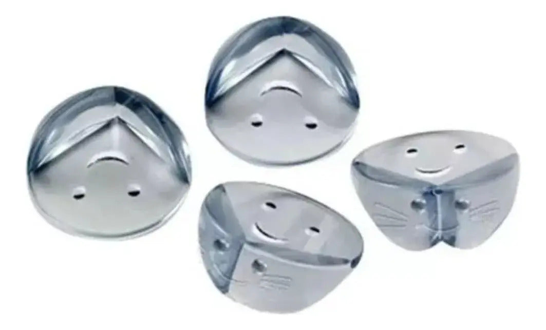 Pack de 4 Protectores Redondos para Esquinas de Mesa
