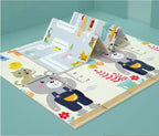 Alfombra Plegable Reversible con Bolso · 180 × 200 cm