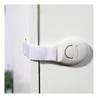 Pack de 2 Seguros para Cajones y Puertas · Blanco