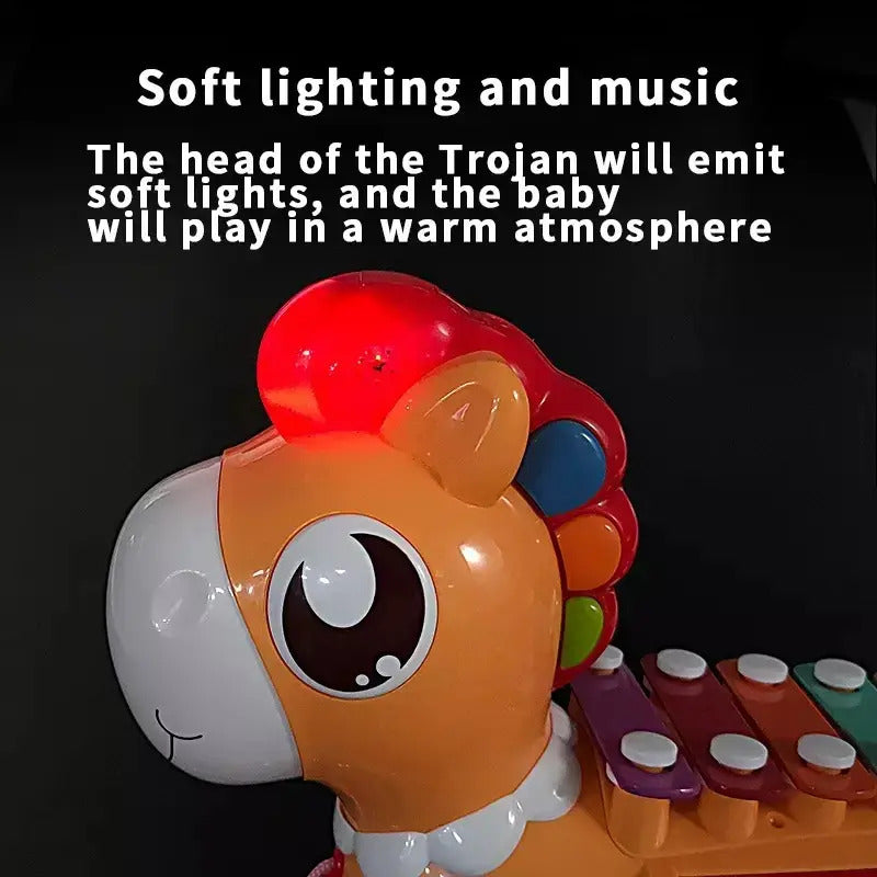 Pony Musical con Xilófono y 7 Accesorios