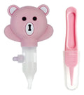 Aspirador Nasal Manual con Pinza · Diseño Osito