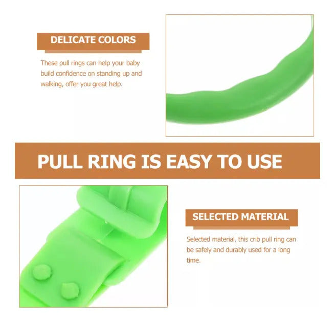 Pack de 4 Anillos de Agarre para Corral de Bebé