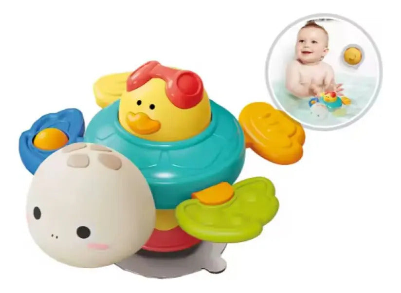 Spinner de Tortuga con Ventosa para Bebé