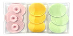 Set de 3 Cepillos de Silicona para Baño