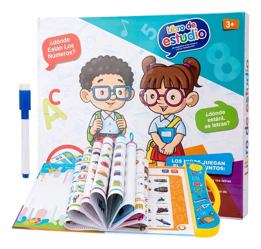 Libro Electrónico Didáctico con Sonido en Español e Inglés