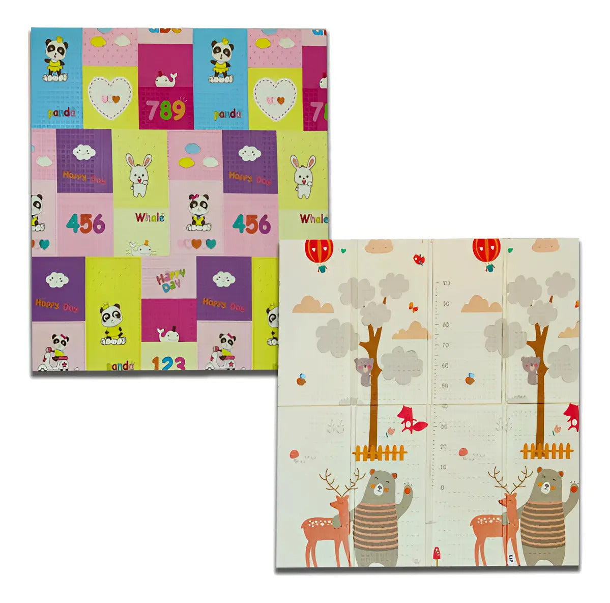 Alfombra Plegable Reversible con Bolso · 180 × 200 cm