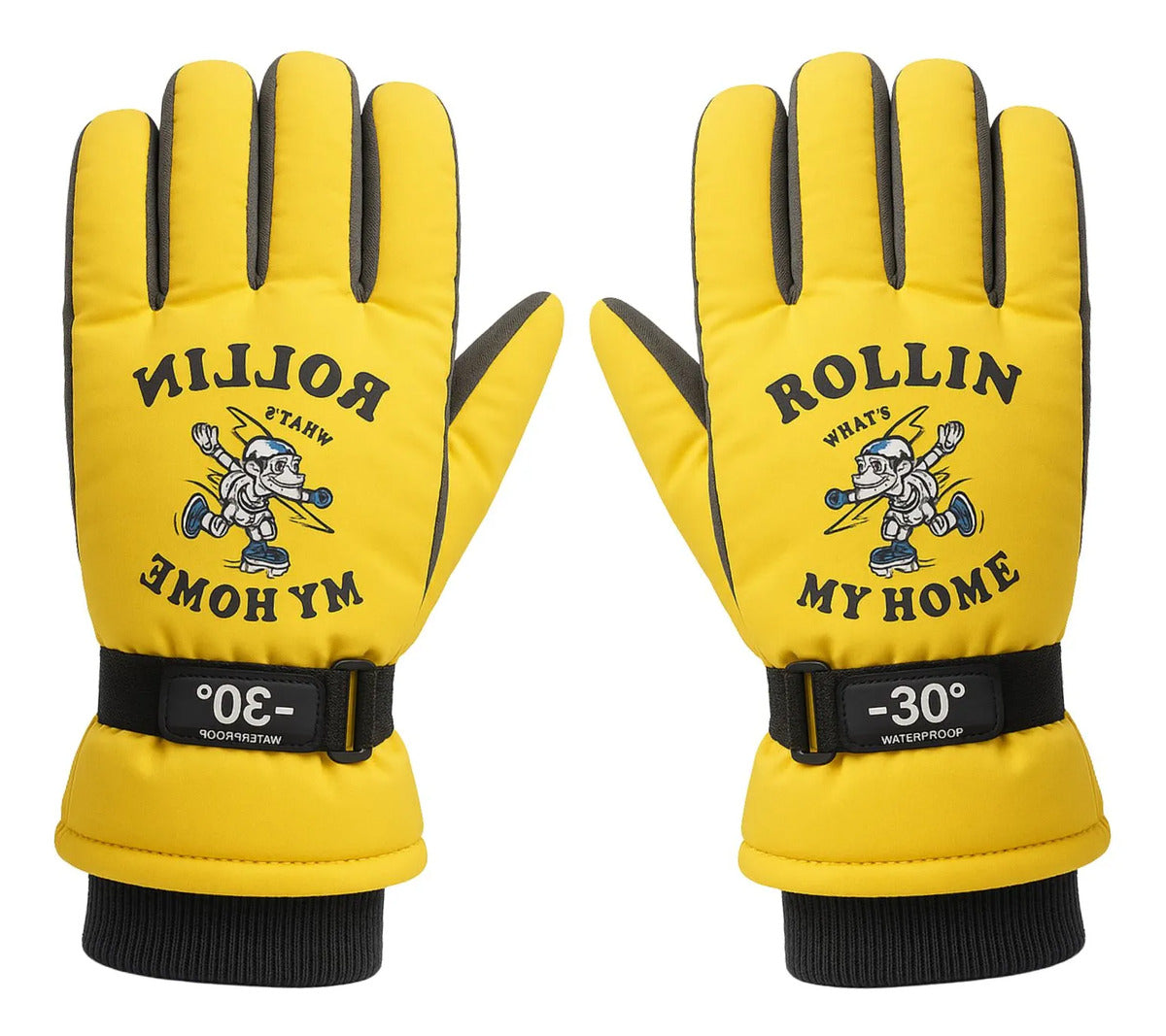 Guantes y Antiparras para Nieve · Talla Infantil 7 a 10 Años