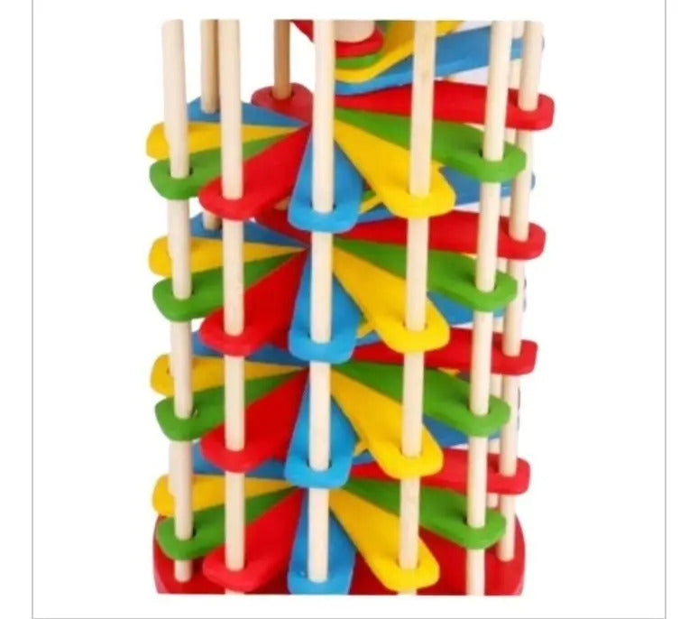 Torre de Madera con Martillo para Niños