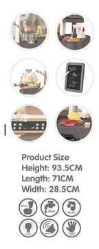 Cocina de Juguete con Agua, Vapor y Sonido · 65 Piezas