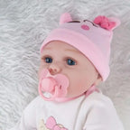 Muñeca Reborn de 55 cm con Accesorios Diseño Osito