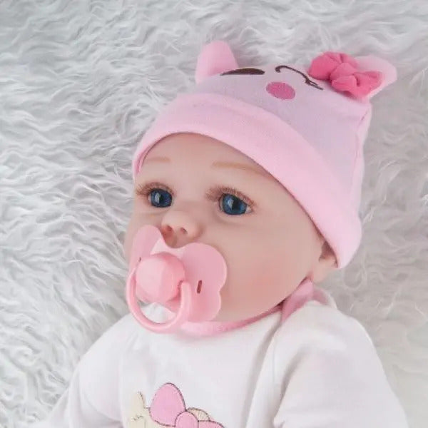 Muñeca Reborn de 55 cm con Accesorios Diseño Osito