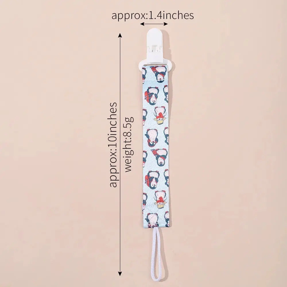 Pack de 3 Sujetadores de Chupete con Clip