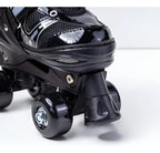 Patines Quad Ajustables de Malla · Tallas S y M
