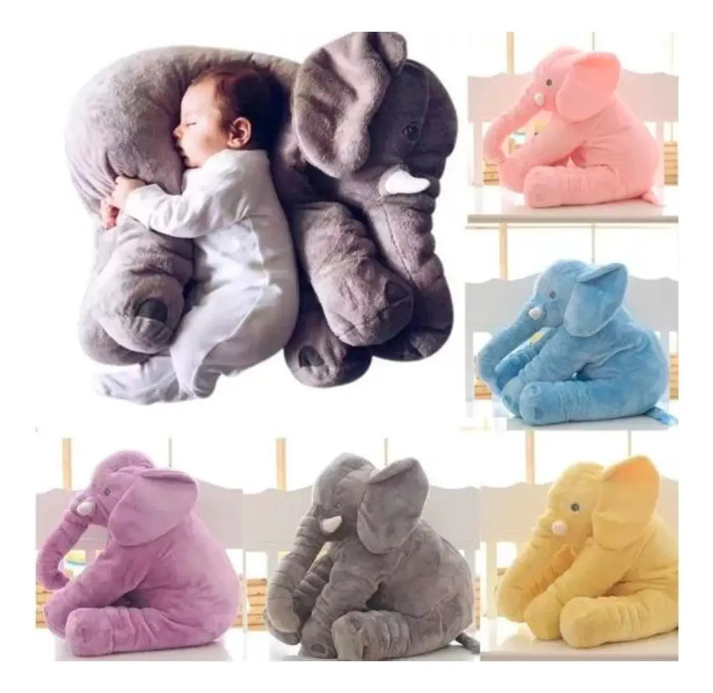 Peluche Elefante Gris Grande · 60 × 25 cm