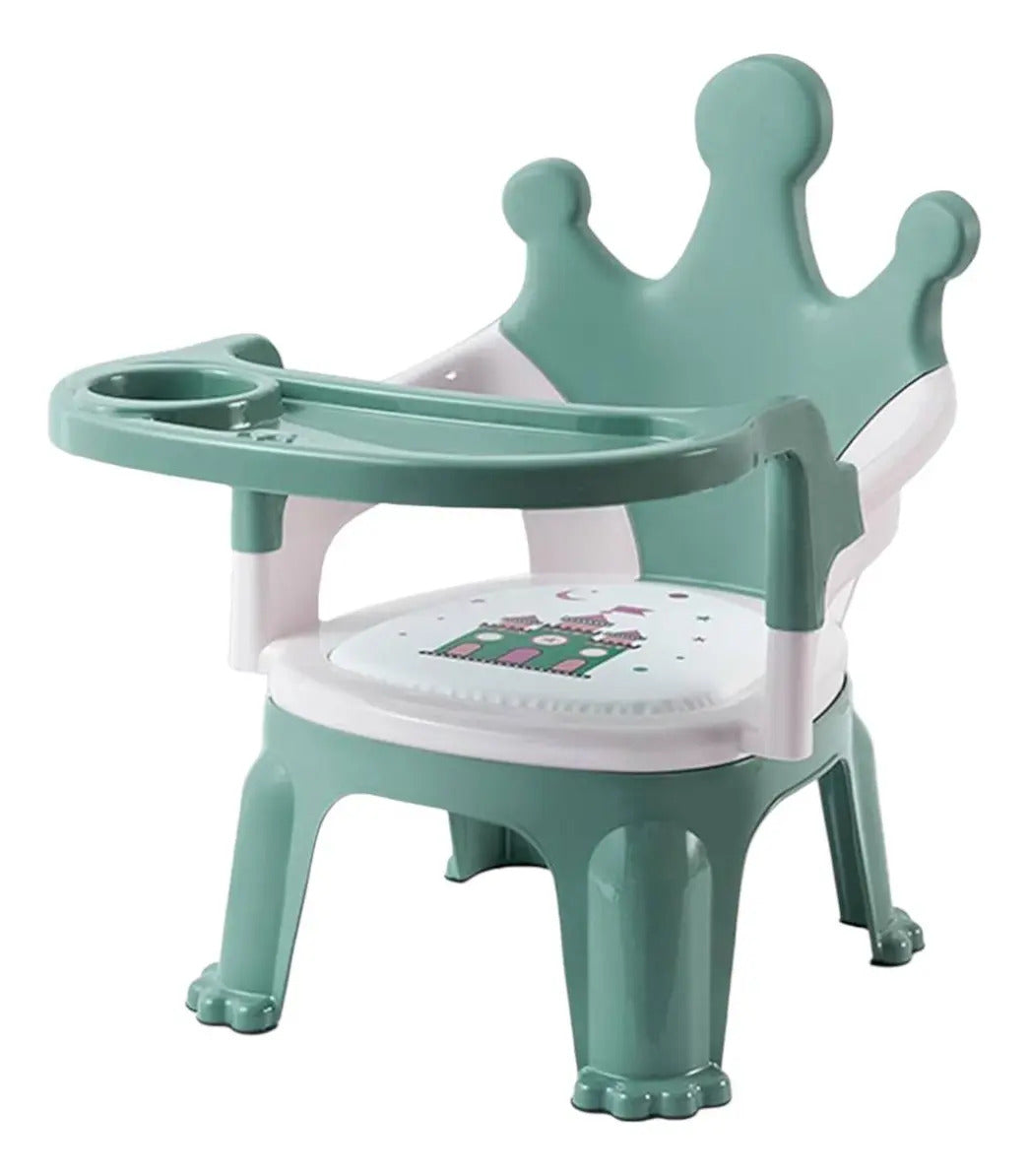 Silla Infantil con Bandeja · Diseño Corona