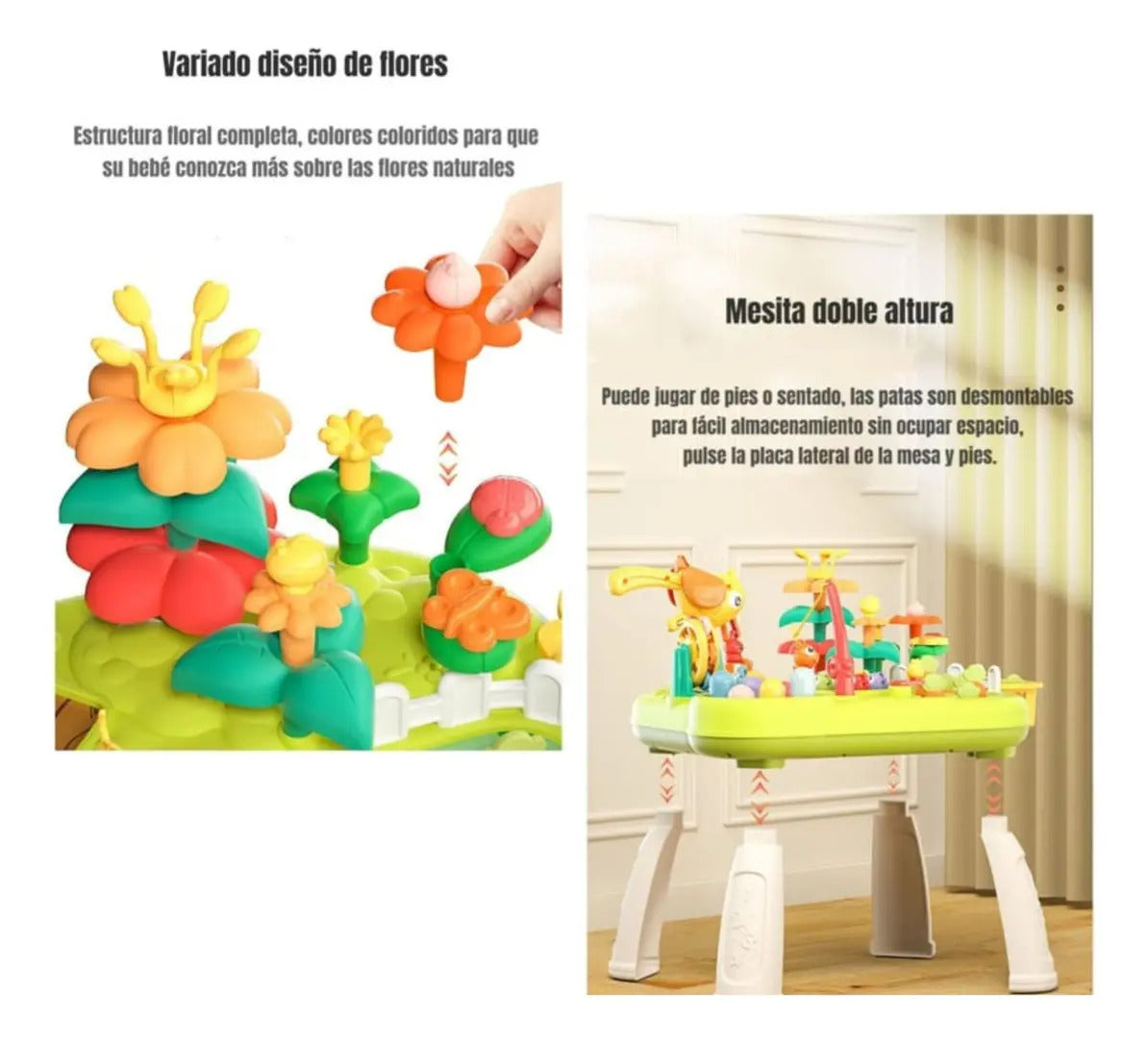 Mesa de Actividades Didácticas Interactiva Verde