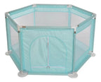 Corral de Juego Hexagonal · Verde