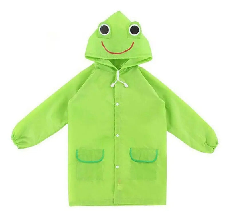 Poncho Impermeable Infantil con Capucha · Talla Única