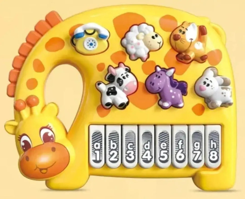Piano Musical de Dinosaurio en Español