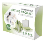 Kit de Cepillos y Escurridor para Mamaderas · Estuche Cilíndrico