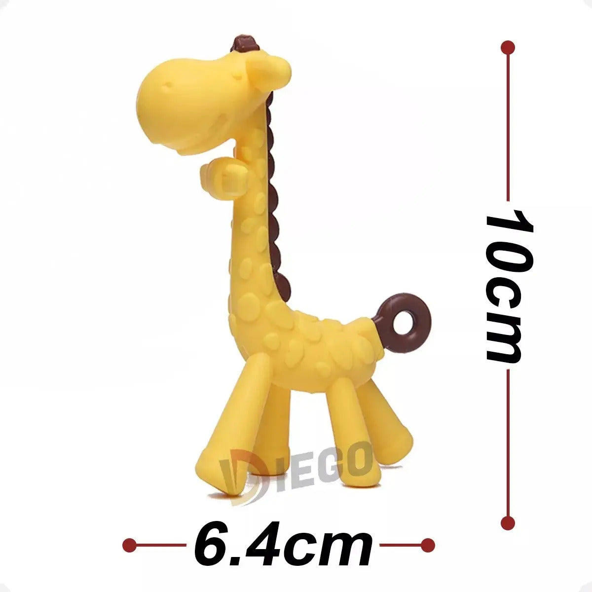 Pack de 4 Mordedores de Frutas y Animales para Bebé