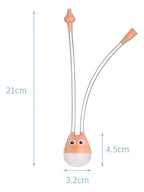 Aspirador Nasal Manual para Bebé · Diseño Búho