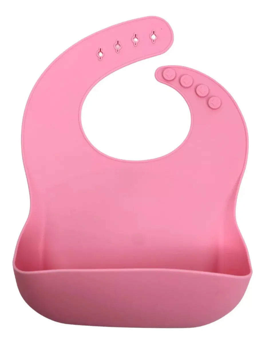 Kit de Alimentación con Babero Estampado y Accesorios