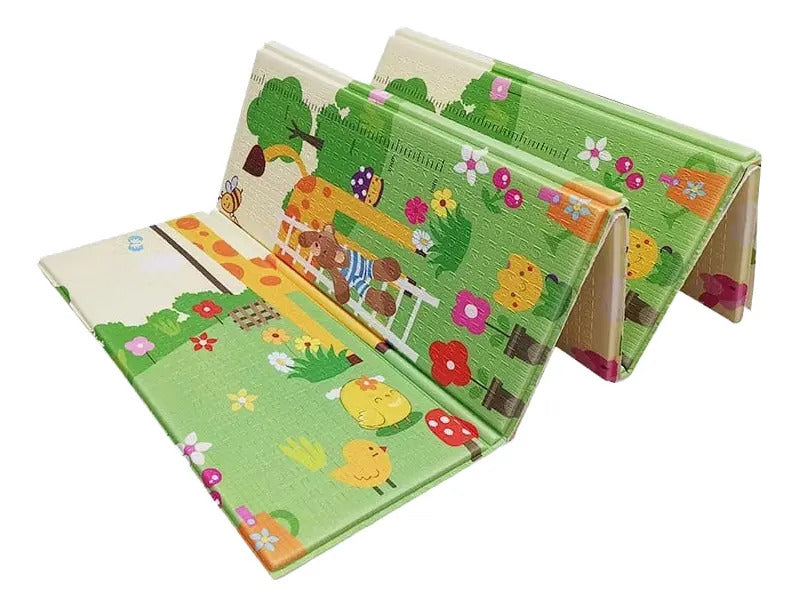 Alfombra Plegable Reversible con Bolso · 180 × 200 cm