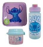 Set Stitch de 3 Piezas · Botella 400 ml y Contenedores