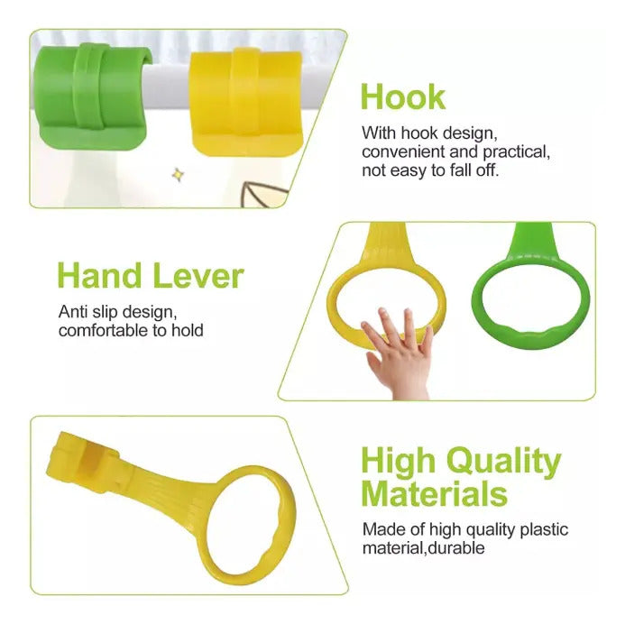 Pack de 4 Anillos de Agarre para Corral de Bebé