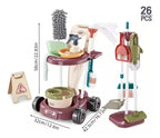 Set de Limpieza de Juguete Infantil · 26 Piezas