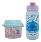 Set Stitch de 3 Piezas · Botella 400 ml y Contenedores